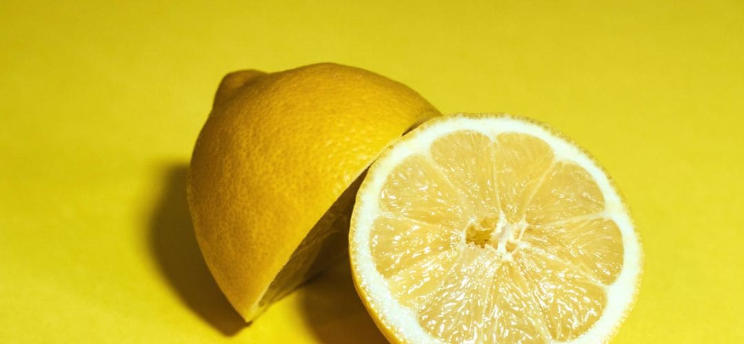 Image de citron traditionnellement utilisé contre l'acidose